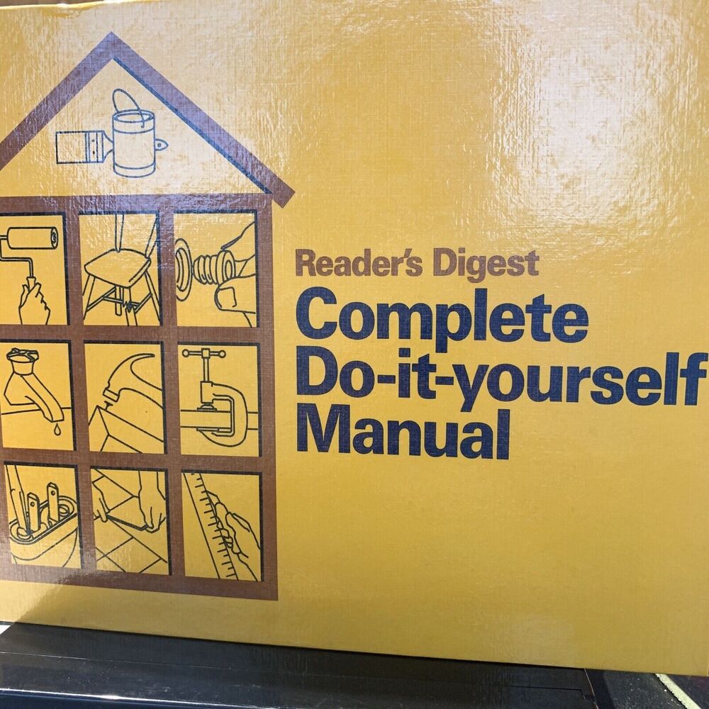 Readers Digest Complete Do-It-Yourself Manual 1973 Hardback